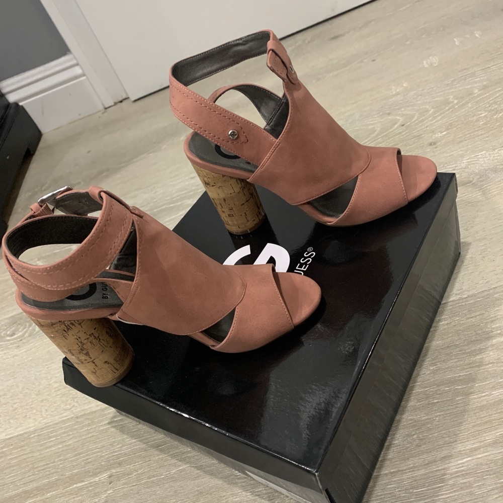 Pink Guess heels